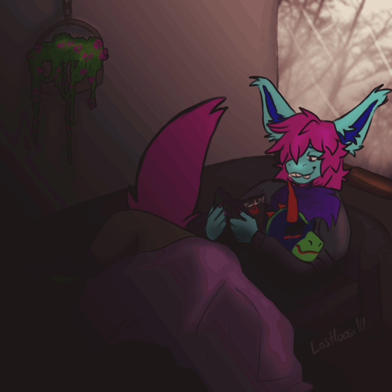 lazy day with Waylon