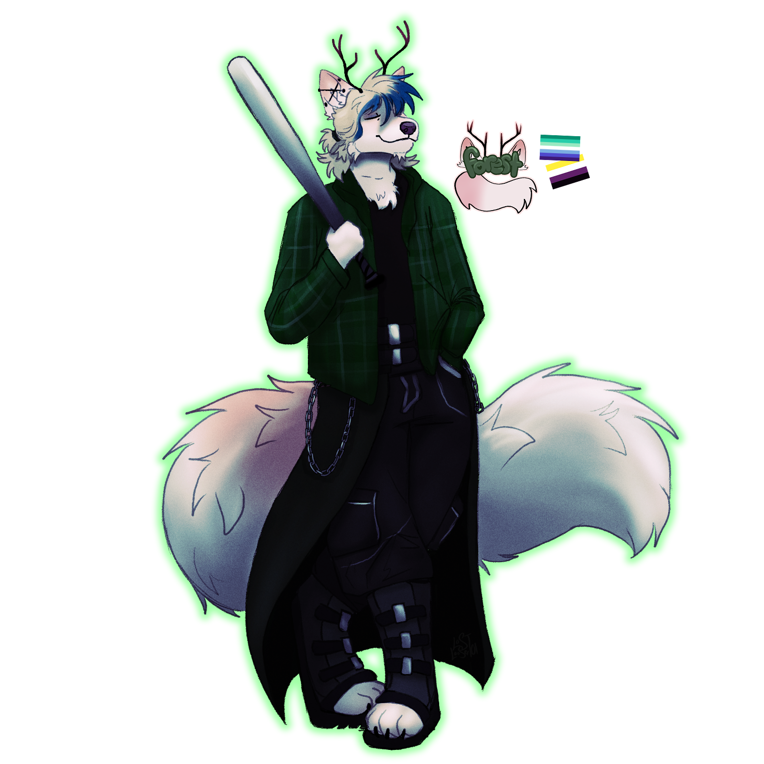 Shaded full body for frostfox